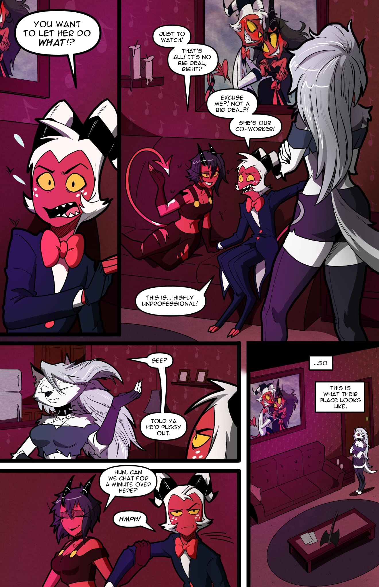 Helluva Trio (Helluva Boss) [Swain Art] Chapter 1 - Page 17
