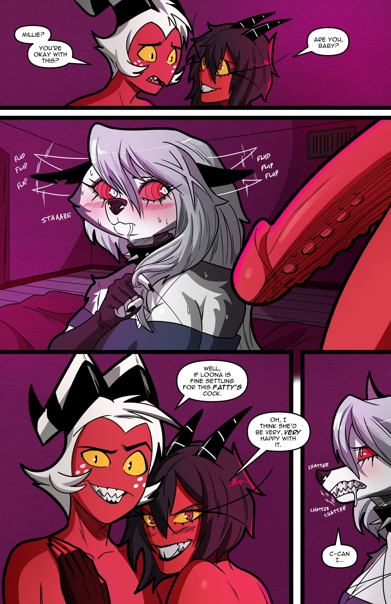Helluva Trio (Helluva Boss) [Swain Art] Chapter 1 - Page 50