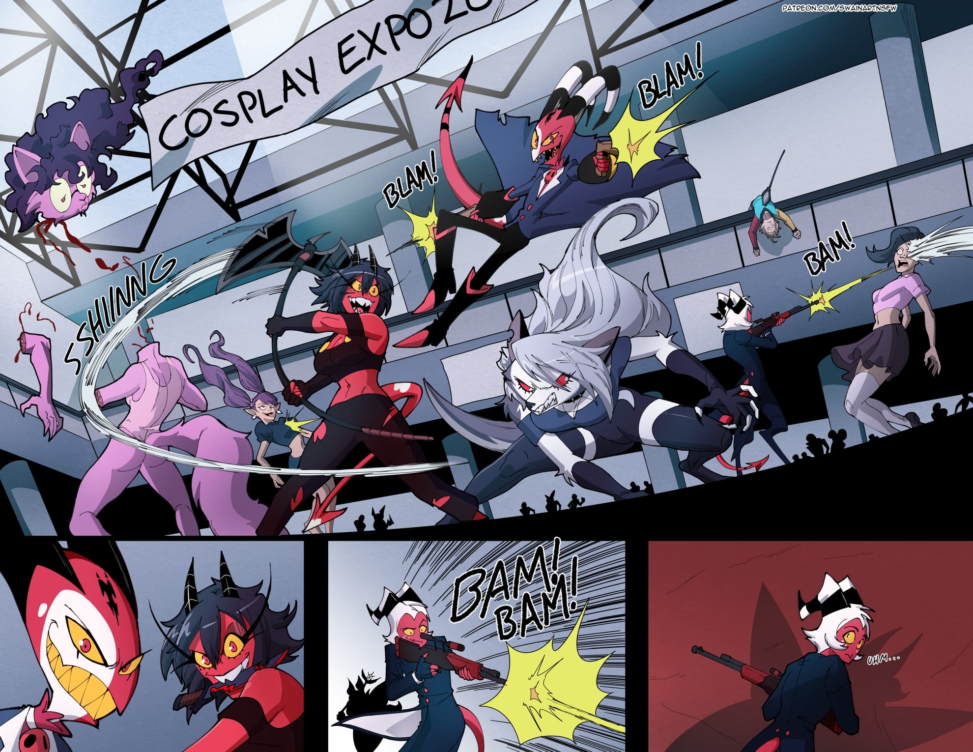 Helluva Trio (Helluva Boss) [Swain Art] Chapter 2 - Page 23
