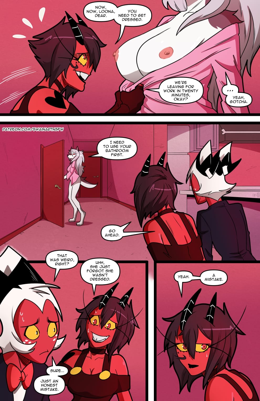 Helluva Trio (Helluva Boss) [Swain Art] Chapter 2 - Page 4