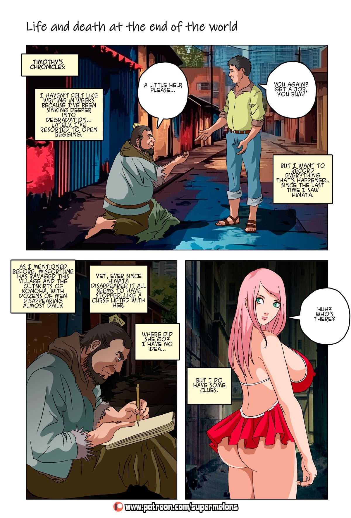 Life and Death at the End of the World (Boruto) [Super Melons] Chapter 1 - Page 12