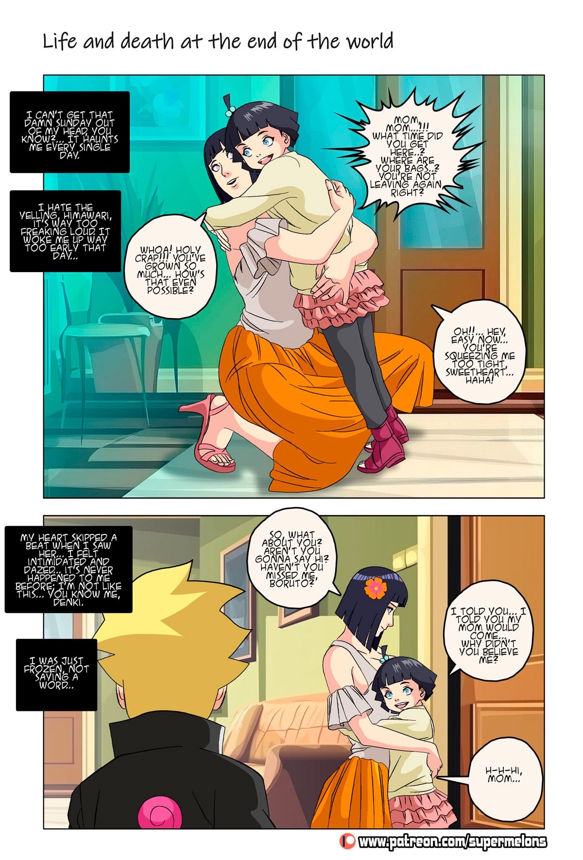 Life and Death at the End of the World (Boruto) [Super Melons] Chapter 1 - Page 4