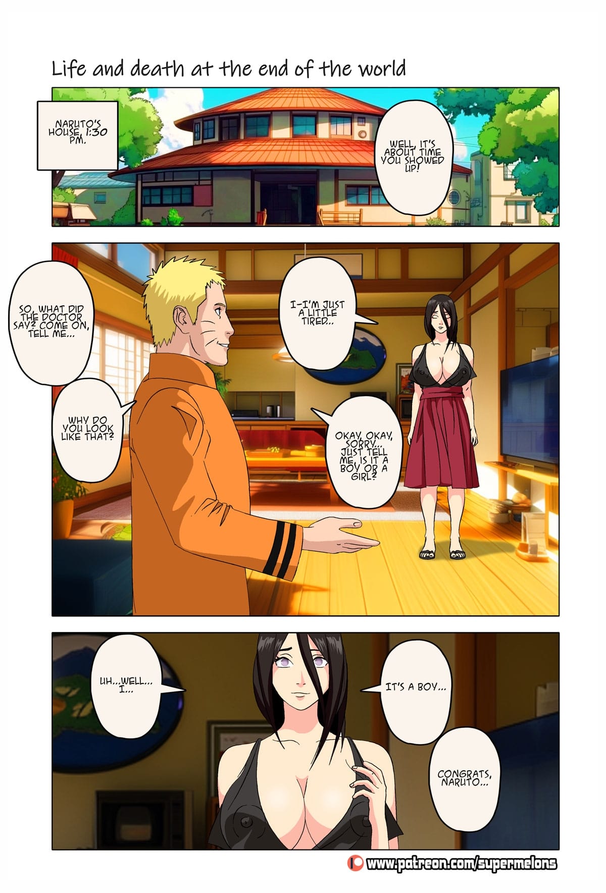 Life and Death at the End of the World (Boruto) [Super Melons] Chapter 1 - Page 53