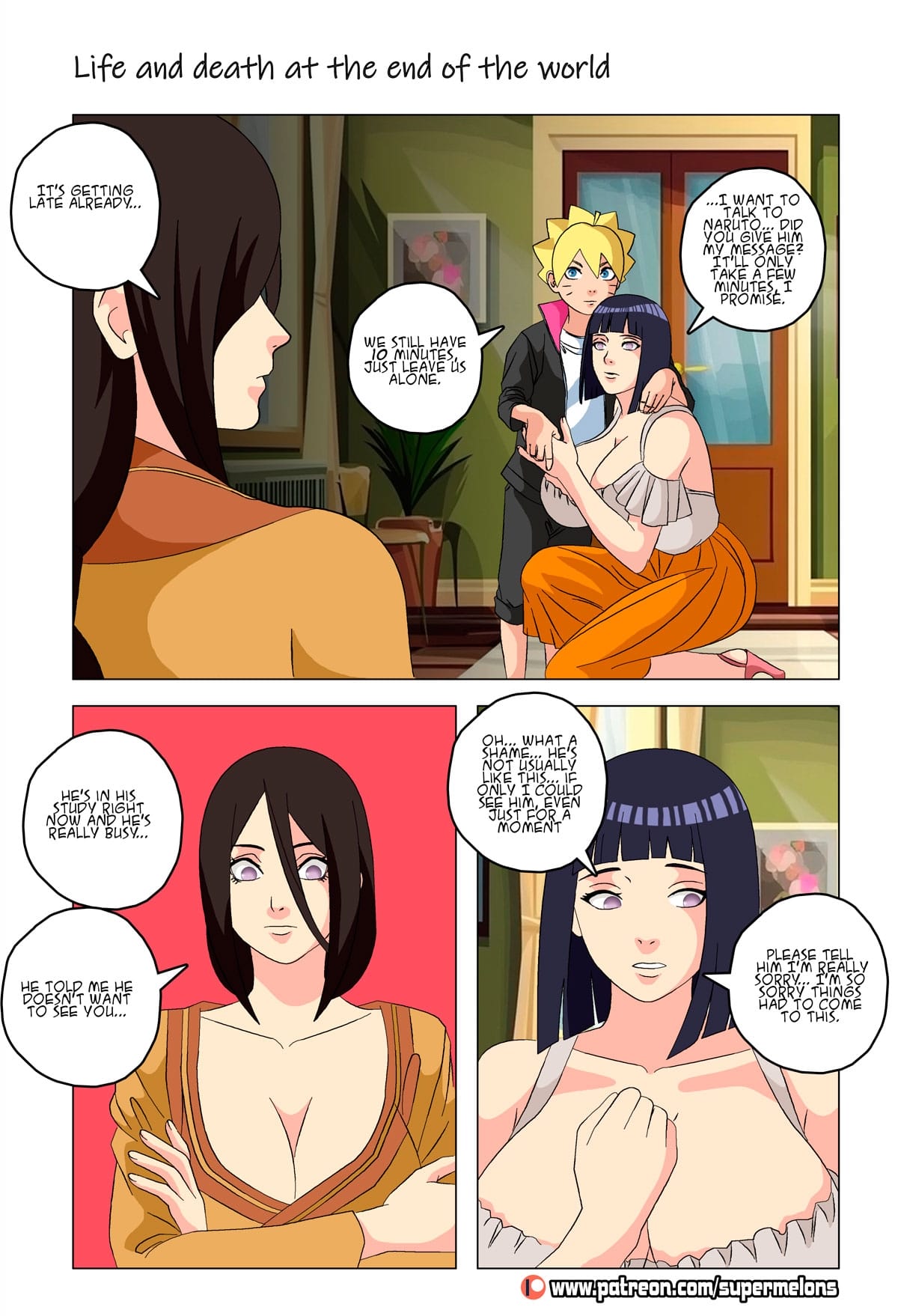 Life and Death at the End of the World (Boruto) [Super Melons] Chapter 1 - Page 8