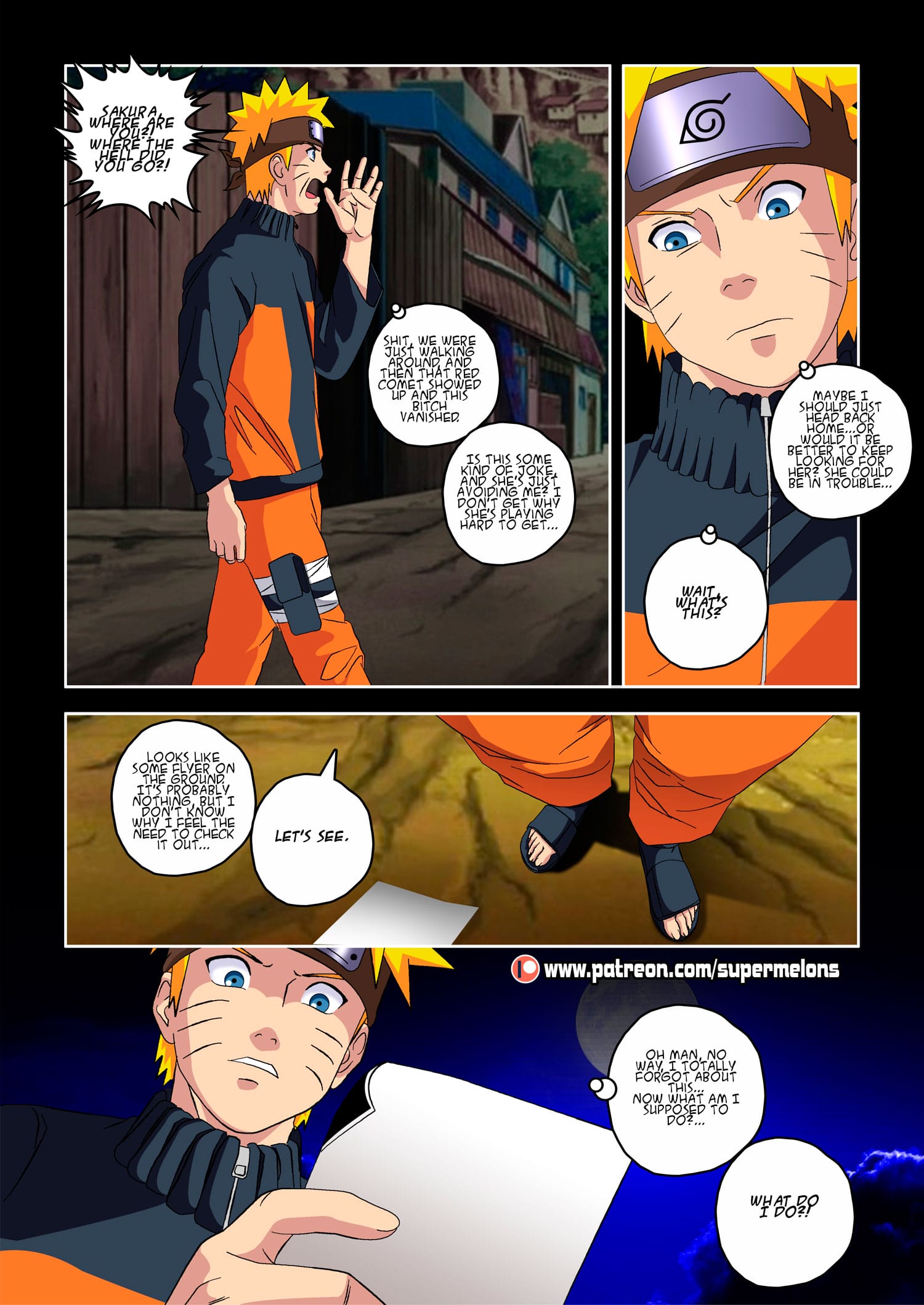 The Red Comet (Naruto) [Super Melons] Chapter 1 - Page 15