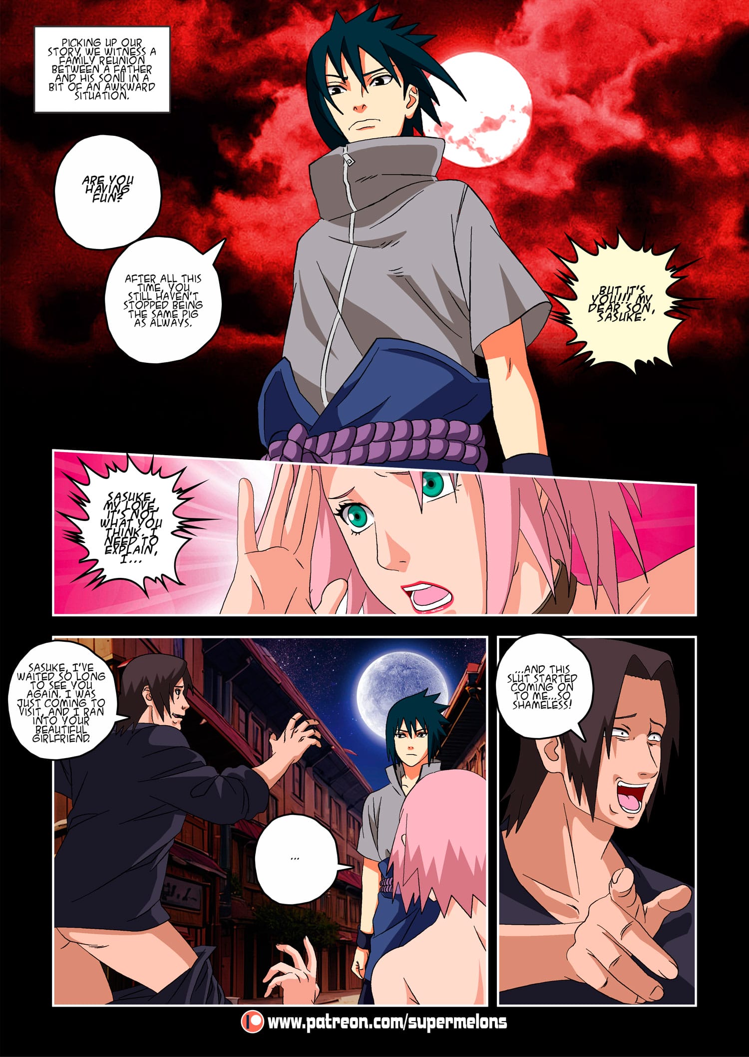 The Red Comet (Naruto) [Super Melons] Chapter 1 - Page 16