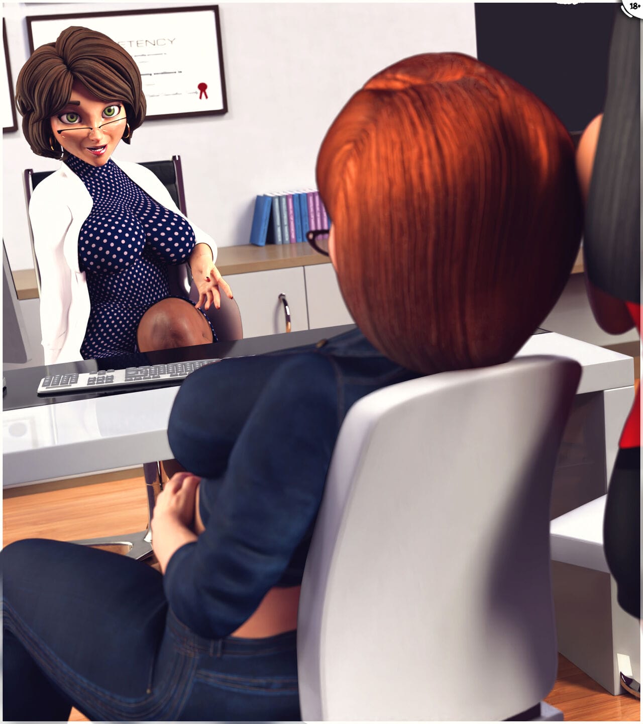 Helen and Cass Threesome [URQqURQq] Preg Helen with Violet And Cass - Page 4