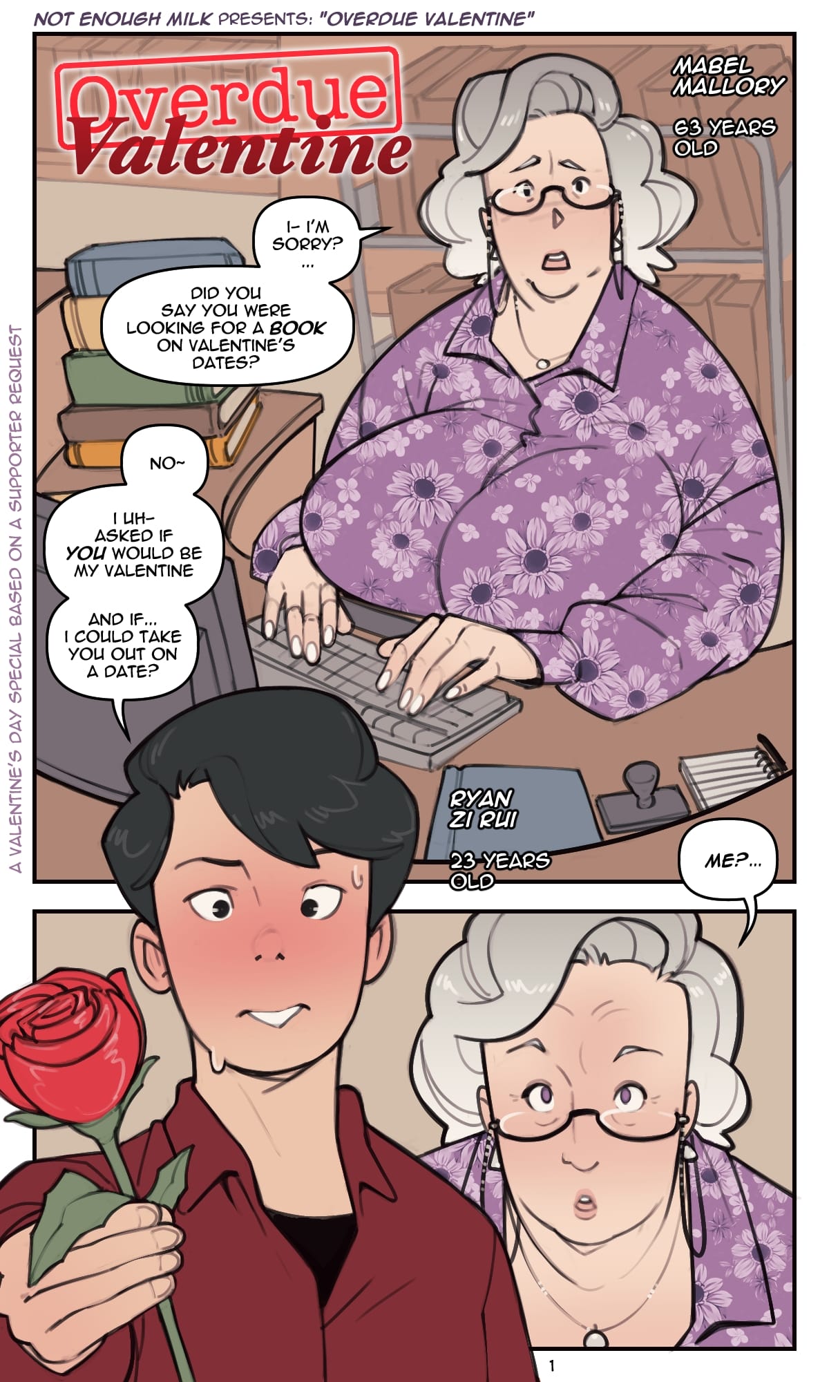 Overdue Valentine [NotEnoughMilk] Chapter 1 - Page 1