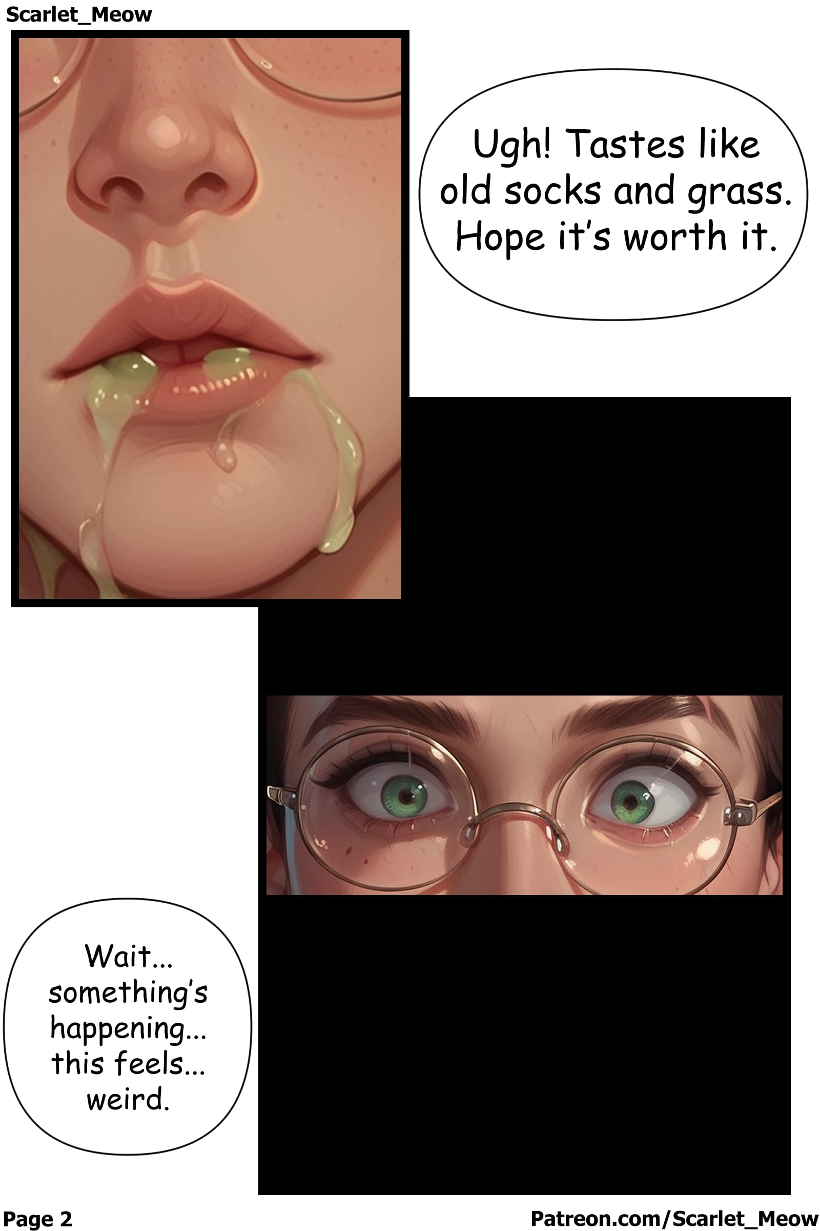 Under Her Robes (Harry Potter) [Scarlet Meow] Chapter 1 - Page 3