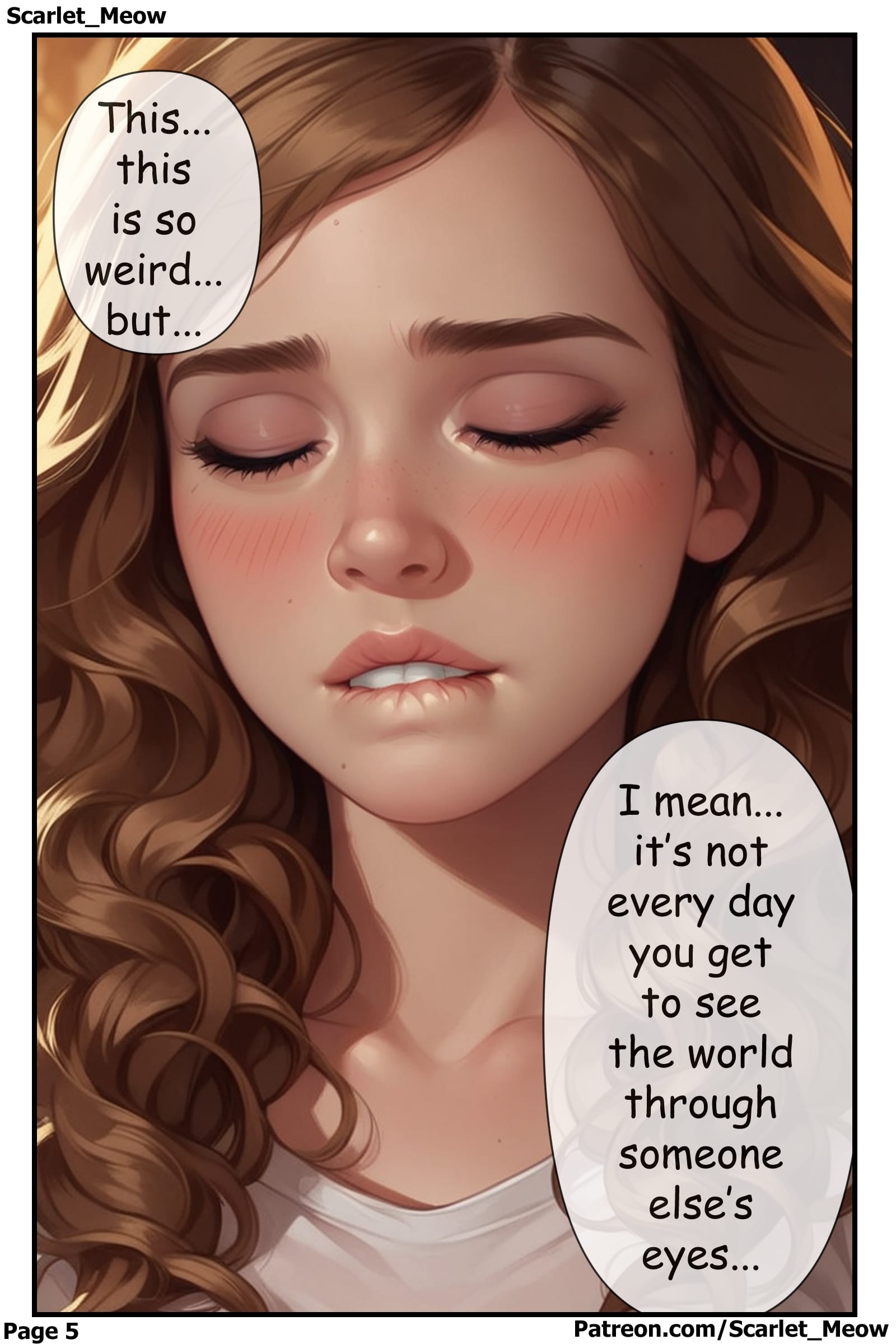 Under Her Robes (Harry Potter) [Scarlet Meow] Chapter 1 - Page 6