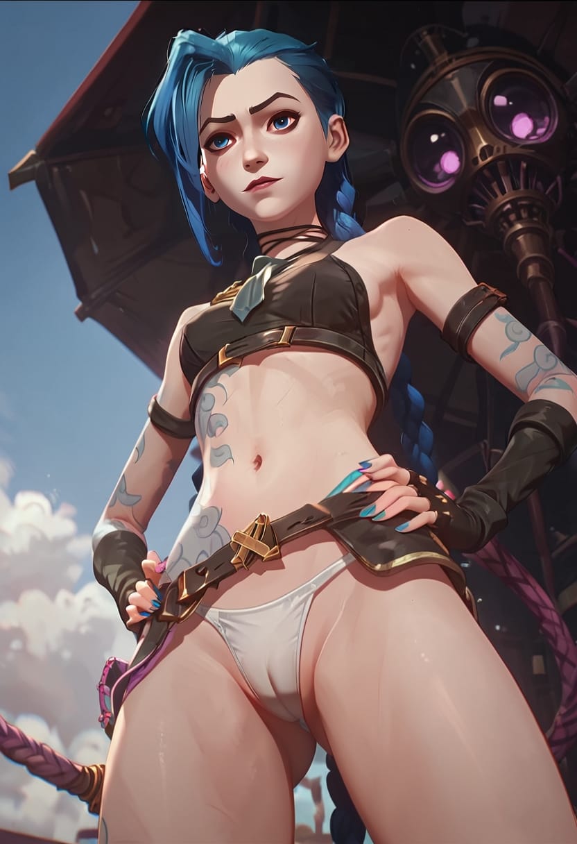 Artwork Ai Gen Sets [Scarlet Meow] Jinx (Arcane) - Page 1
