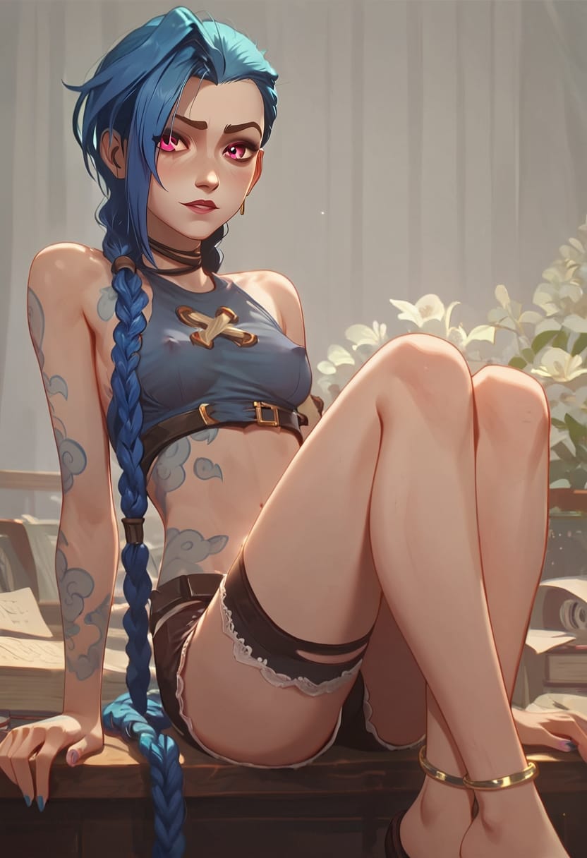 Artwork Ai Gen Sets [Scarlet Meow] Jinx (Arcane) - Page 11