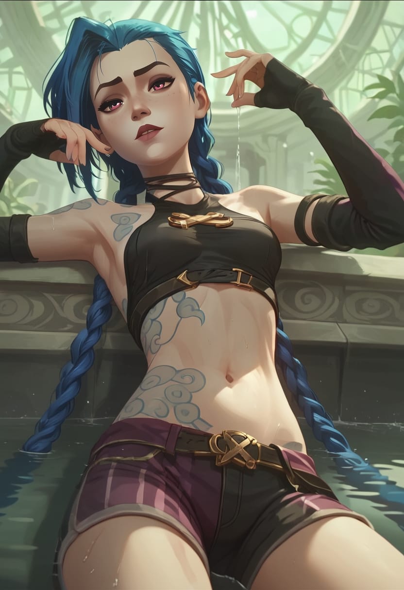 Artwork Ai Gen Sets [Scarlet Meow] Jinx (Arcane) - Page 12