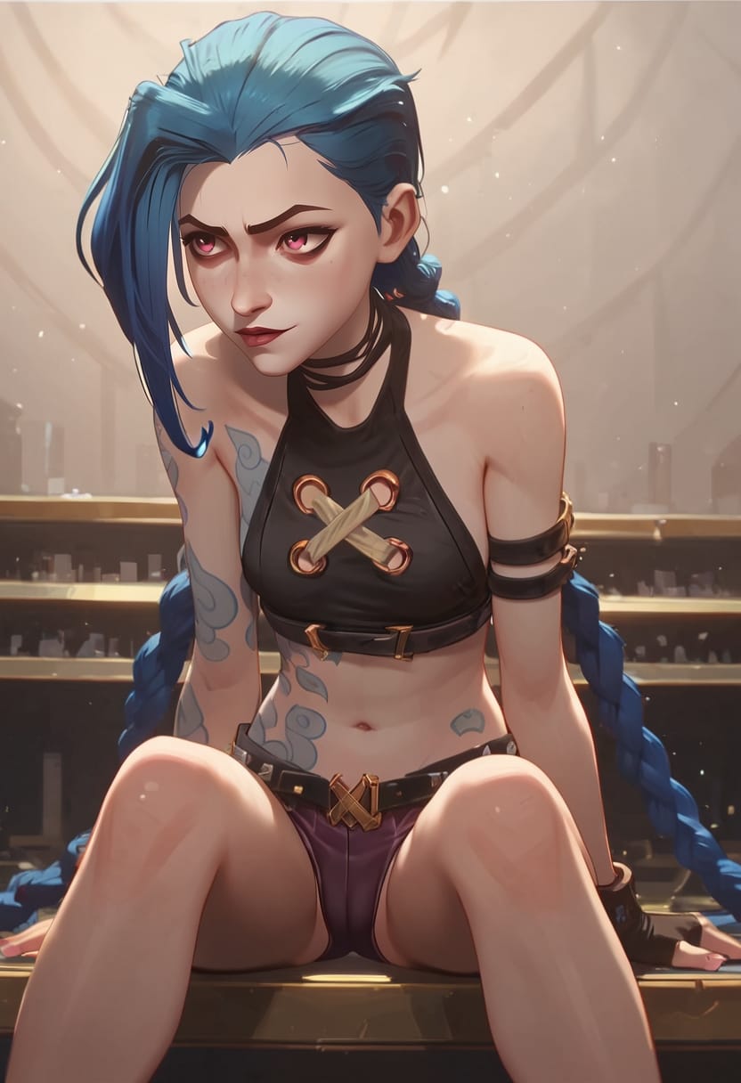 Artwork Ai Gen Sets [Scarlet Meow] Jinx (Arcane) - Page 14