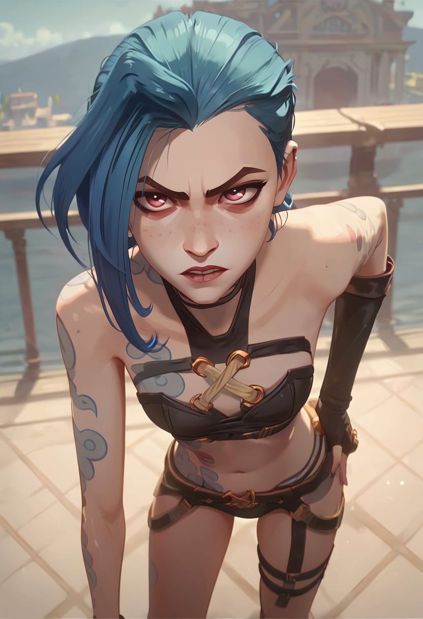 Artwork Ai Gen Sets [Scarlet Meow] Jinx (Arcane) - Page 15