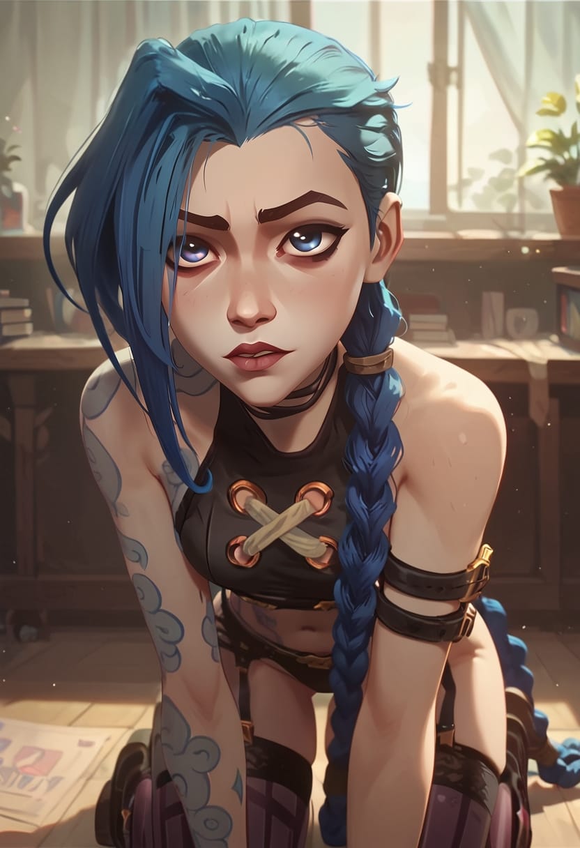 Artwork Ai Gen Sets [Scarlet Meow] Jinx (Arcane) - Page 2