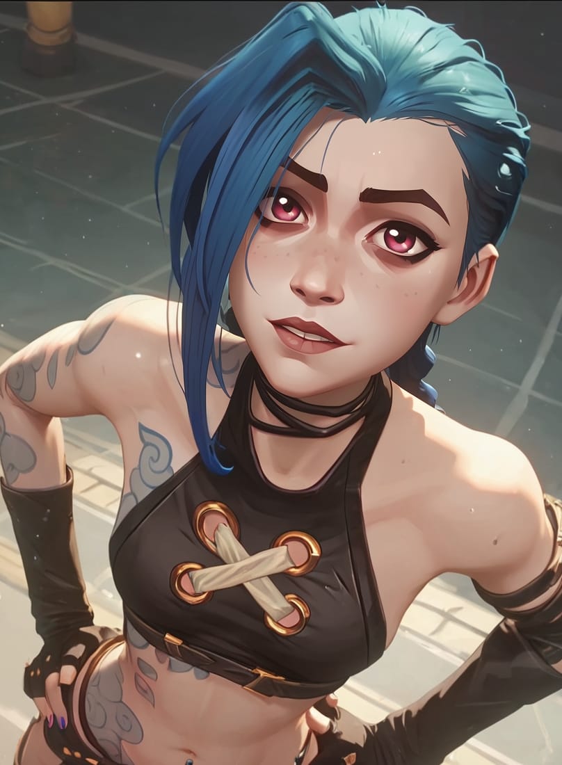 Artwork Ai Gen Sets [Scarlet Meow] Jinx (Arcane) - Page 23