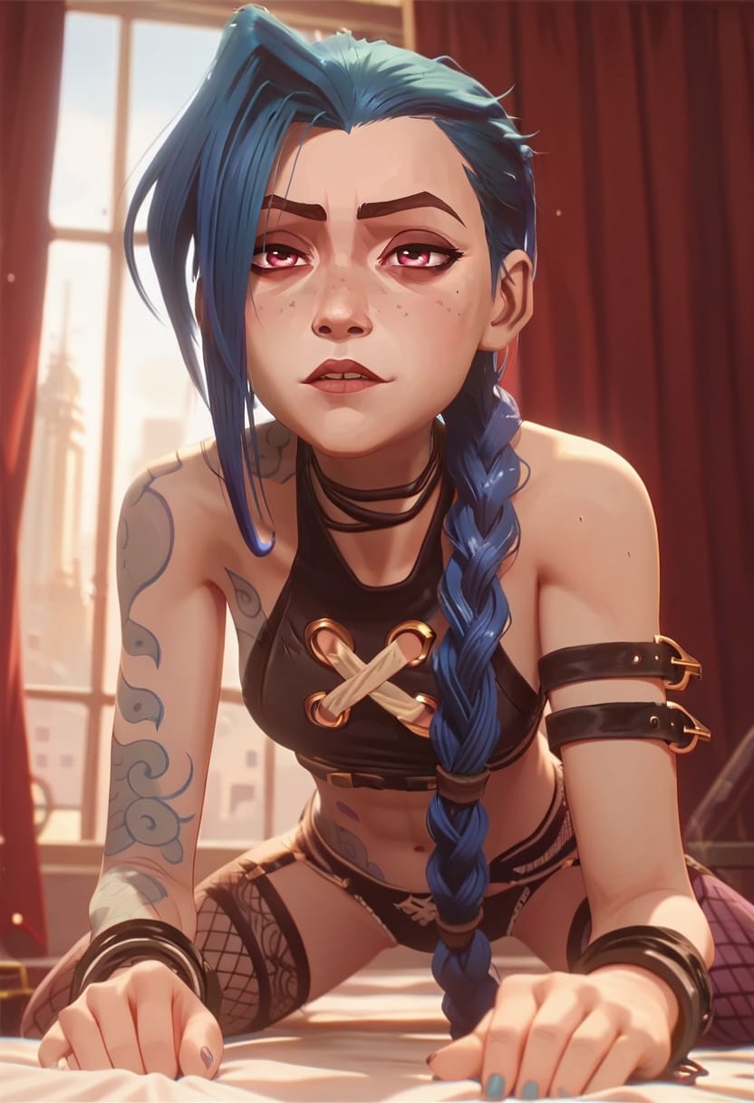Artwork Ai Gen Sets [Scarlet Meow] Jinx (Arcane) - Page 25