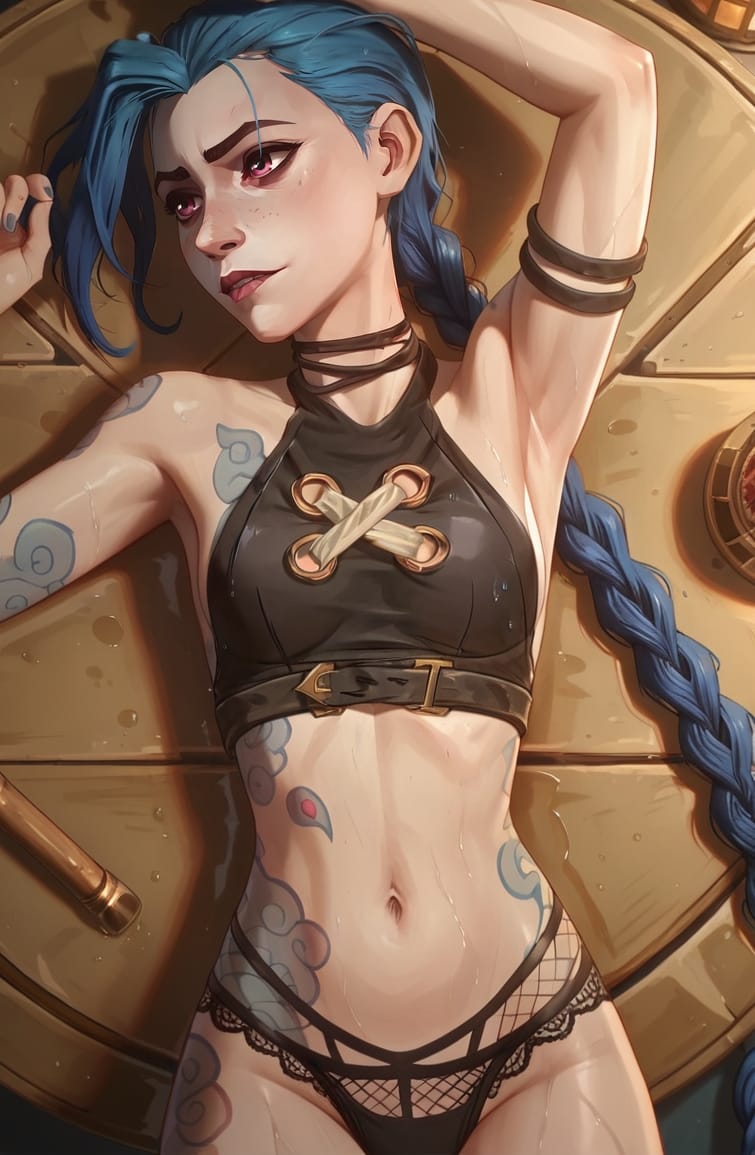 Artwork Ai Gen Sets [Scarlet Meow] Jinx (Arcane) - Page 27