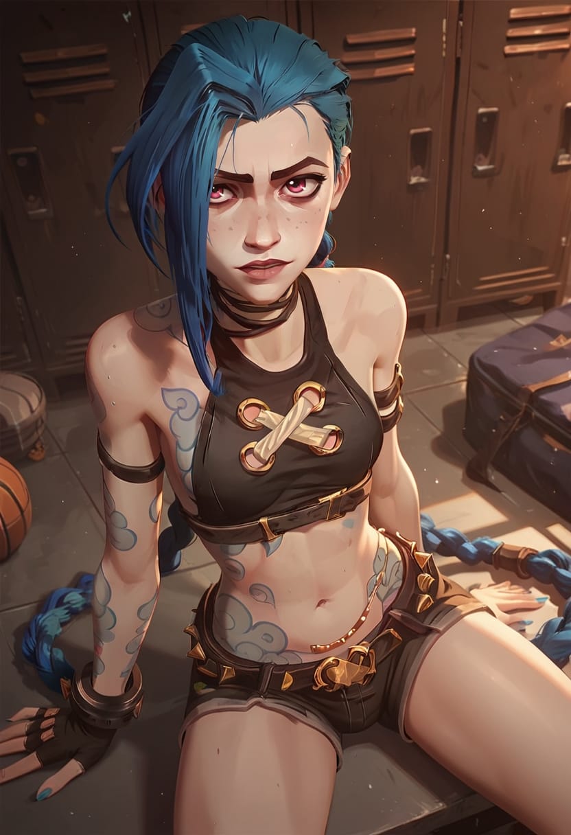 Artwork Ai Gen Sets [Scarlet Meow] Jinx (Arcane) - Page 28