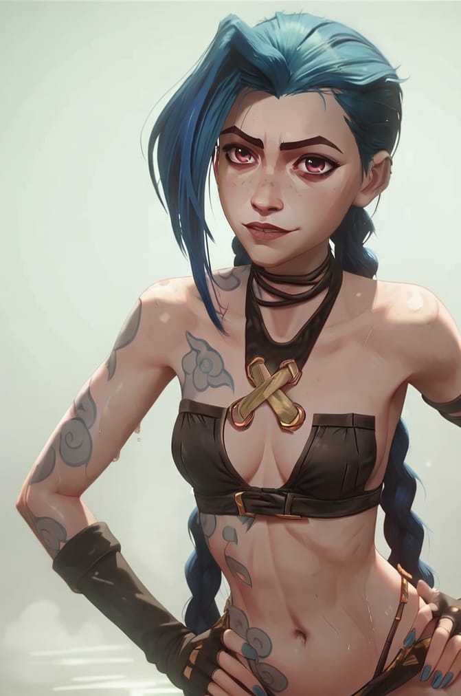 Artwork Ai Gen Sets [Scarlet Meow] Jinx (Arcane) - Page 30