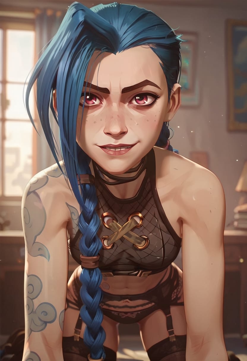 Artwork Ai Gen Sets [Scarlet Meow] Jinx (Arcane) - Page 34