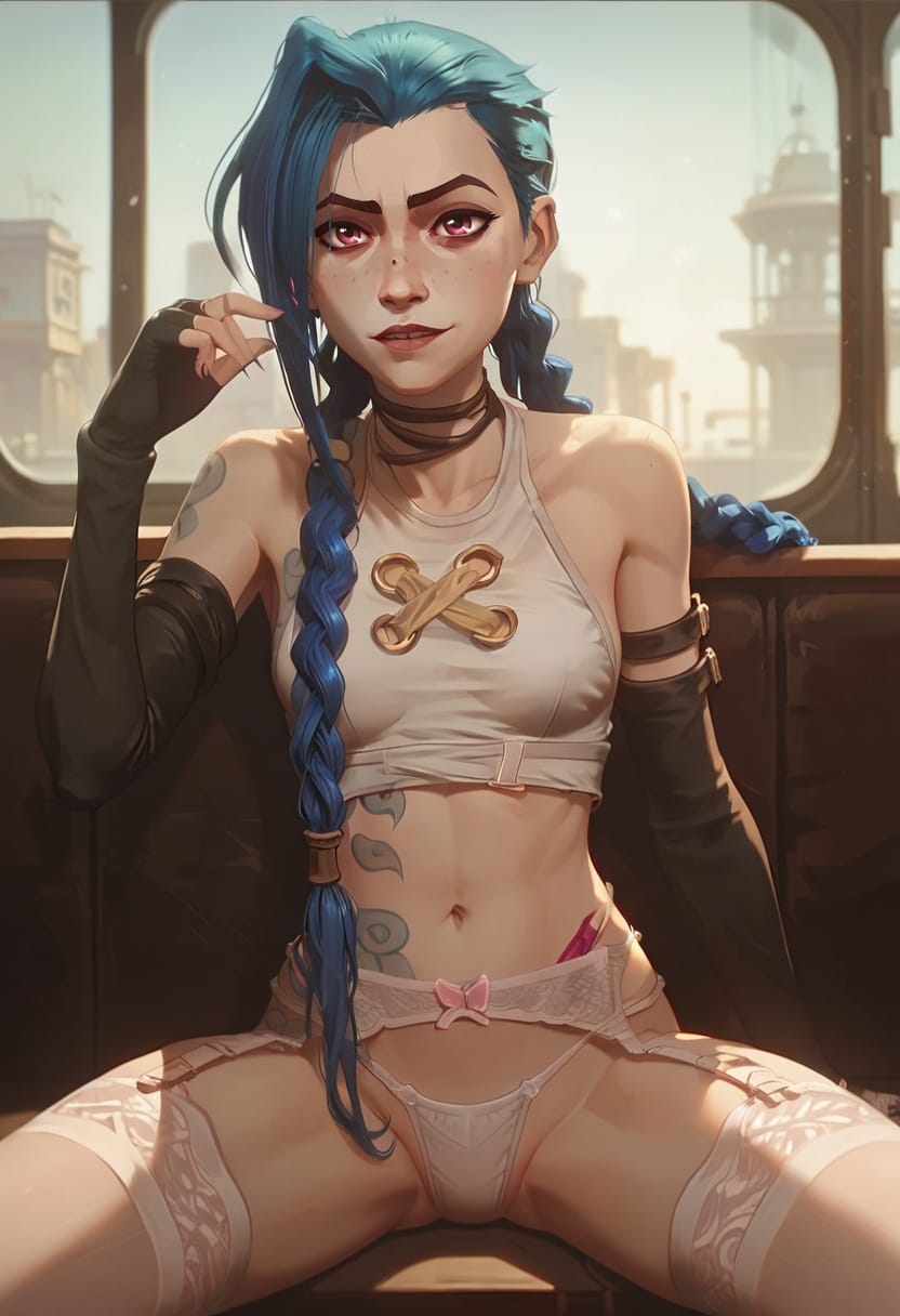 Artwork Ai Gen Sets [Scarlet Meow] Jinx (Arcane) - Page 38