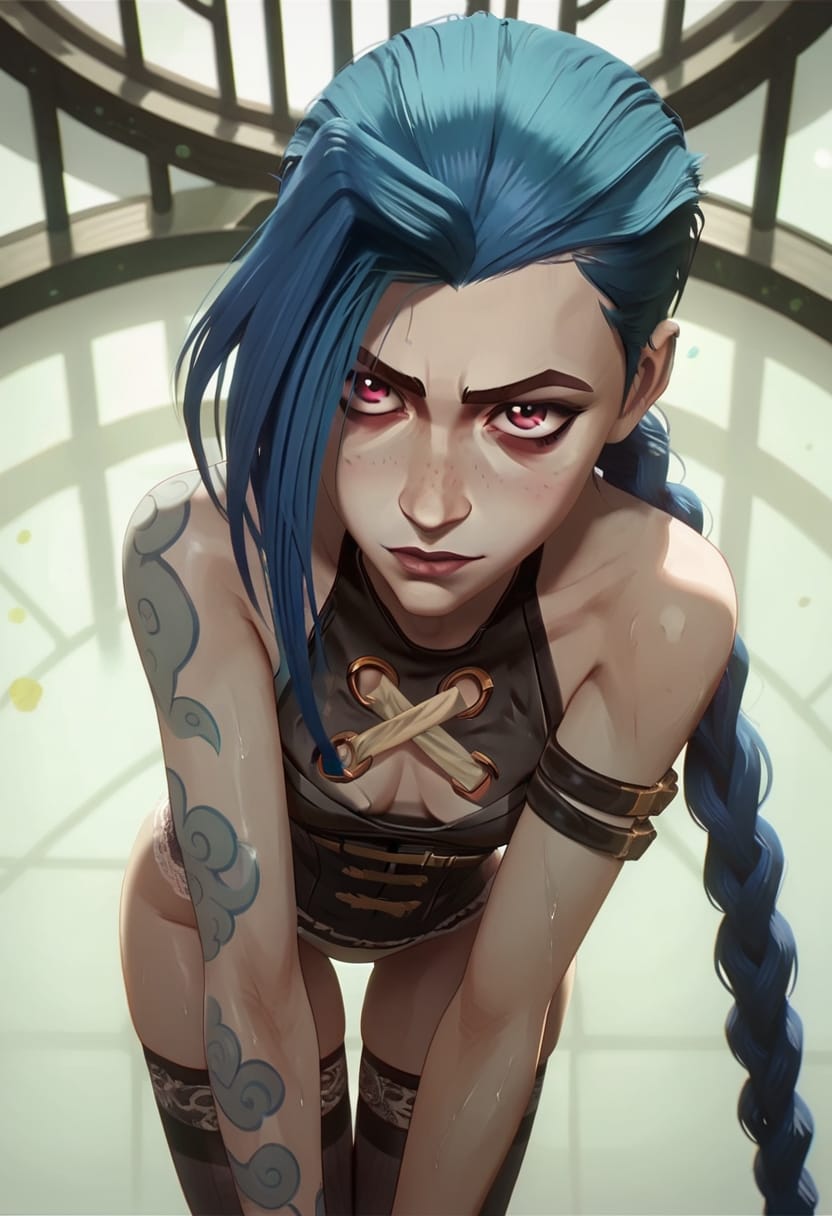 Artwork Ai Gen Sets [Scarlet Meow] Jinx (Arcane) - Page 48