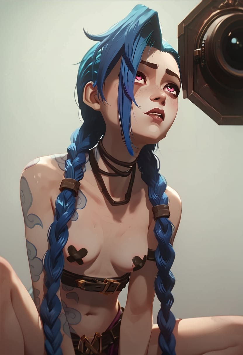Artwork Ai Gen Sets [Scarlet Meow] Jinx (Arcane) - Page 7