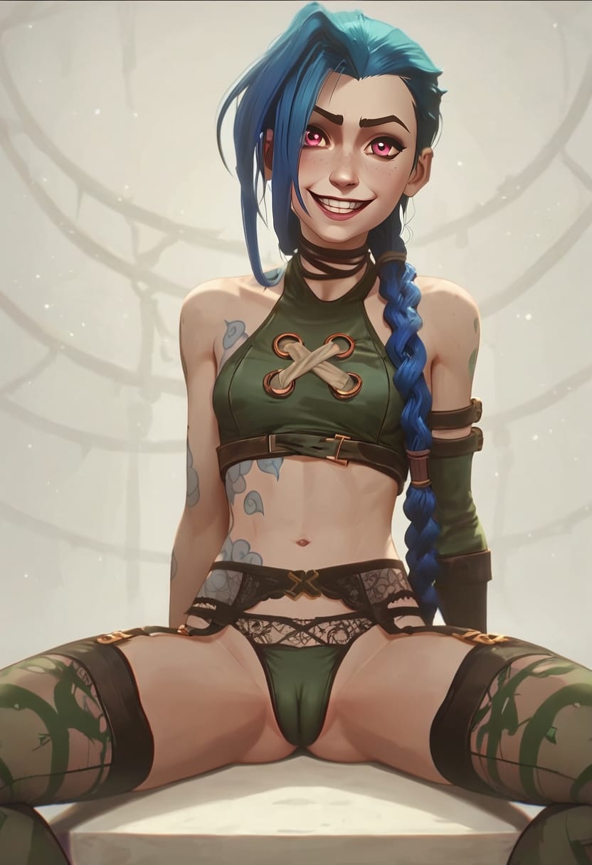 Artwork Ai Gen Sets [Scarlet Meow] Jinx (Arcane) - Page 9