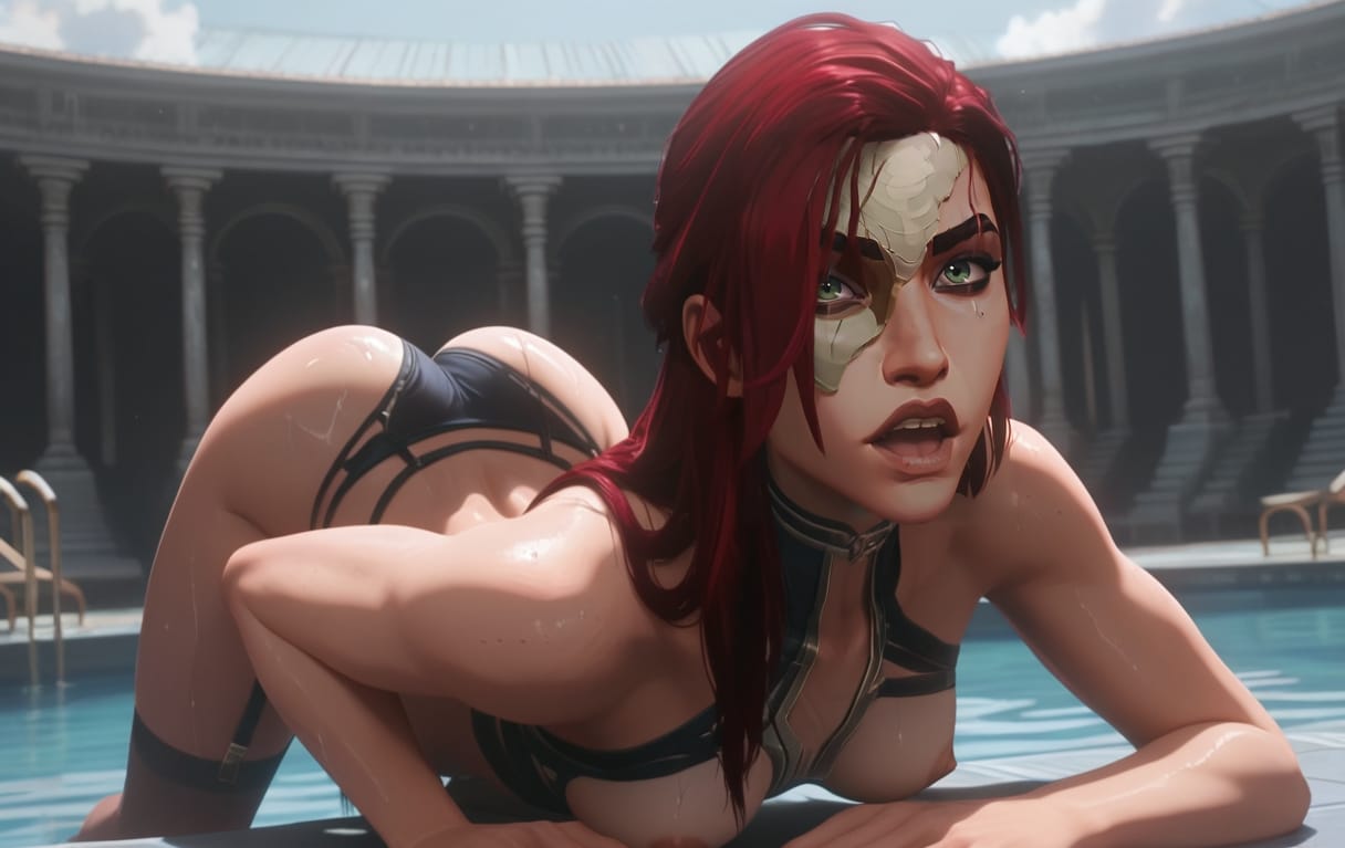 Artwork Ai Gen Sets [Scarlet Meow] Katarina (League of Legends) - Page 38