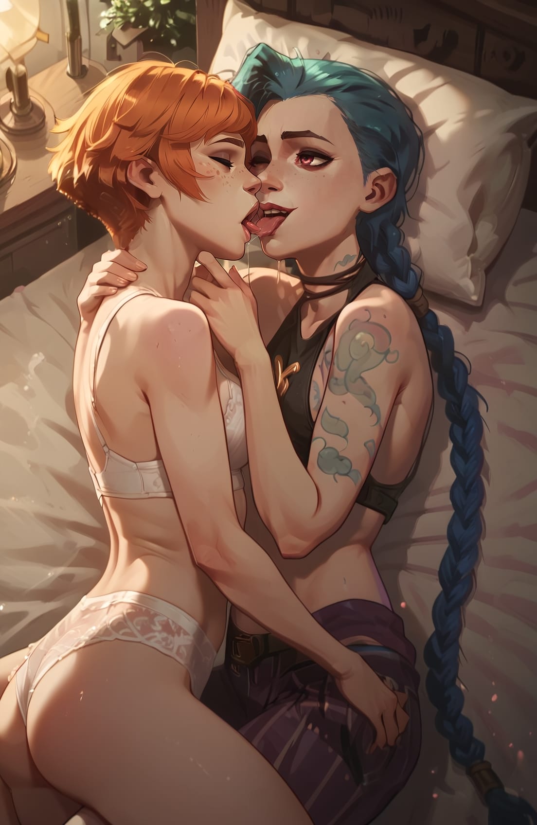 Artwork Ai Gen Sets [Scarlet Meow] Maddie x Jinx - Page 6