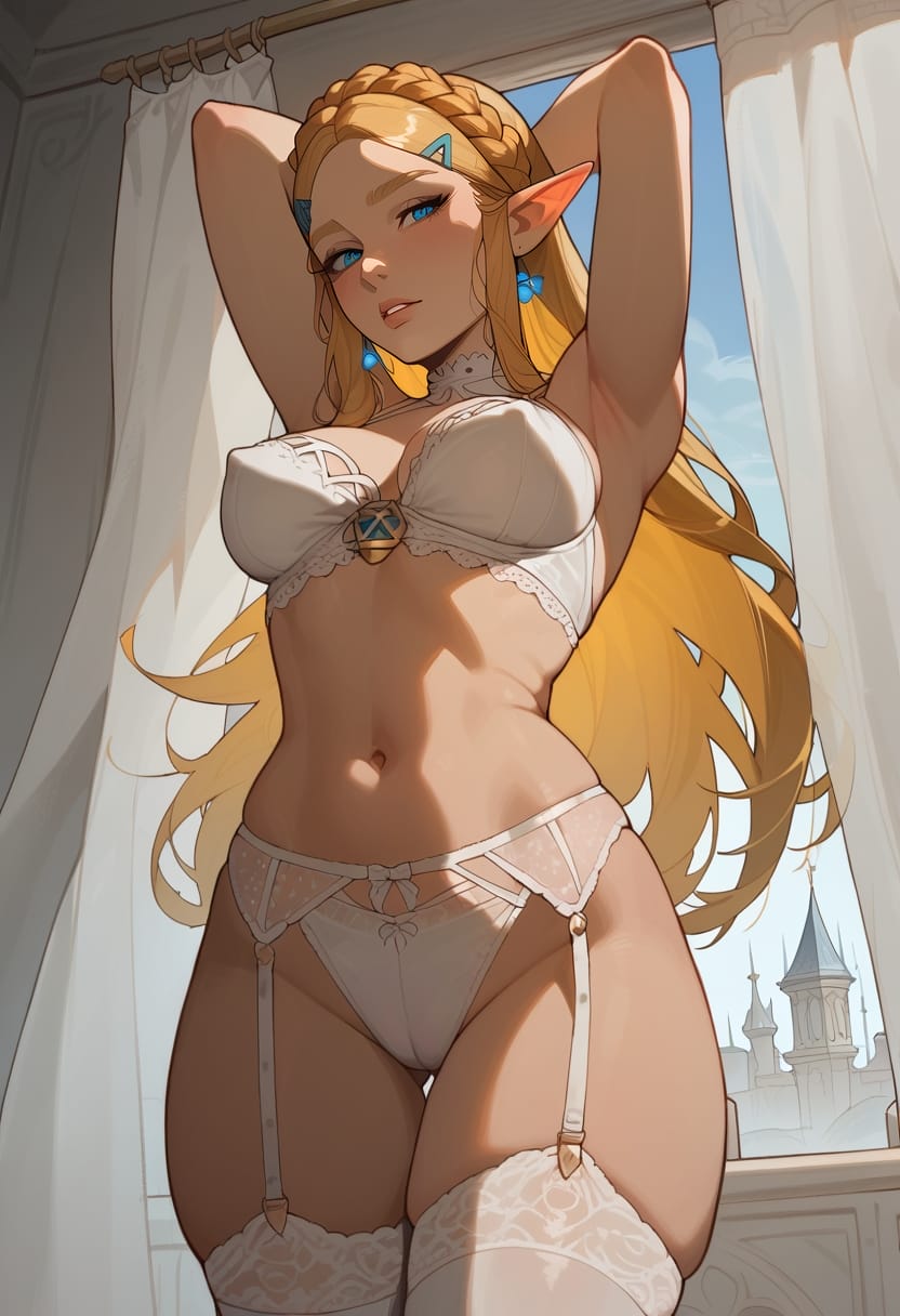 Artwork Ai Gen Sets [Scarlet Meow] Princess Zelda (Legend Of Zelda) - Page 35