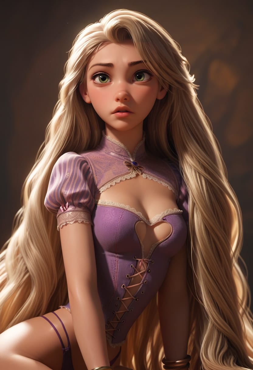 Artwork Ai Gen Sets [Scarlet Meow] Rapunzel - Set 4 - Page 9