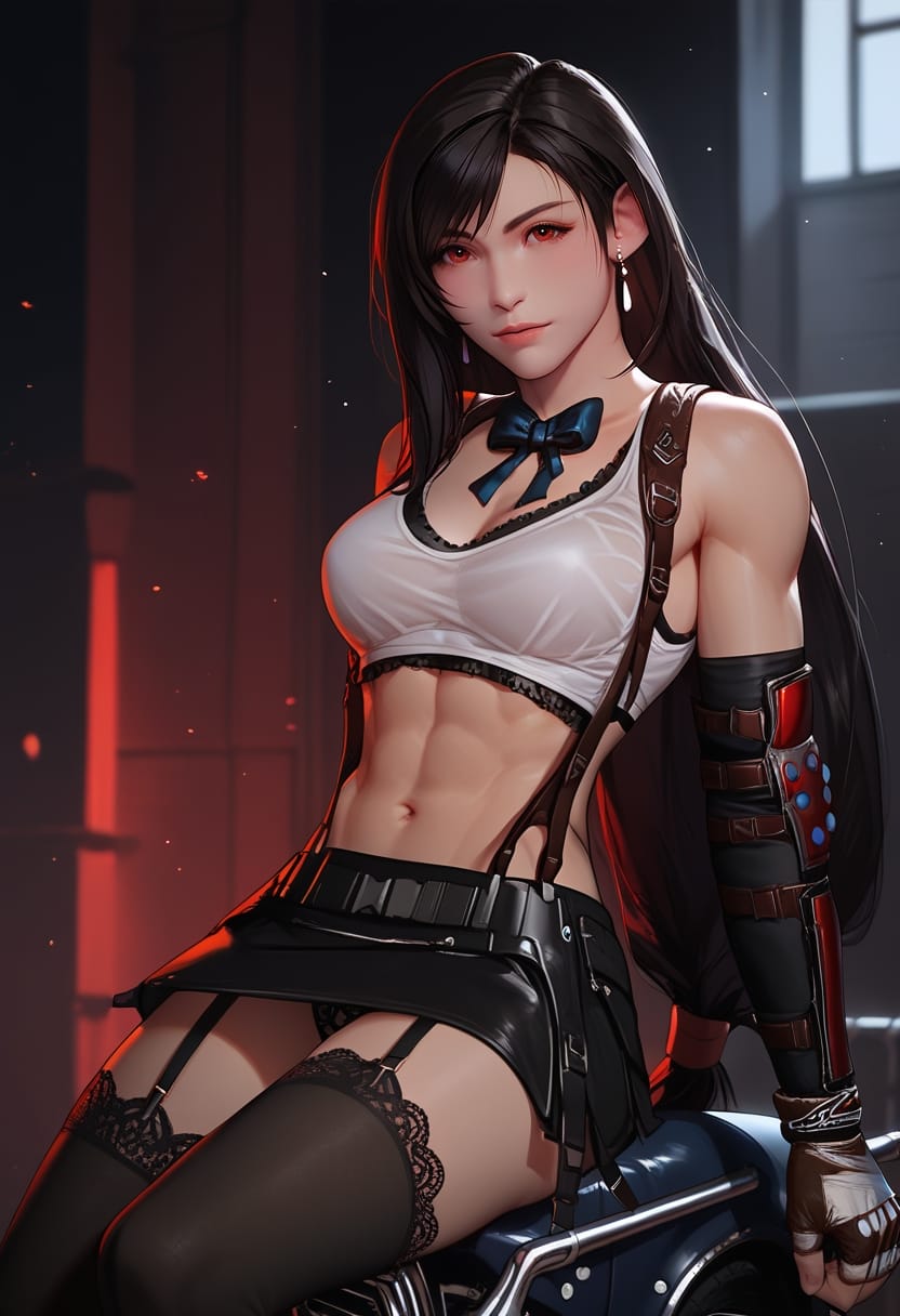 Artwork Ai Gen Sets [Scarlet Meow] Tifa Lockhart - Page 29