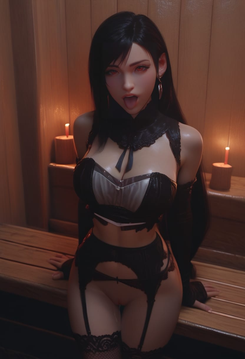 Artwork Ai Gen Sets [Scarlet Meow] Tifa Lockhart - Page 42