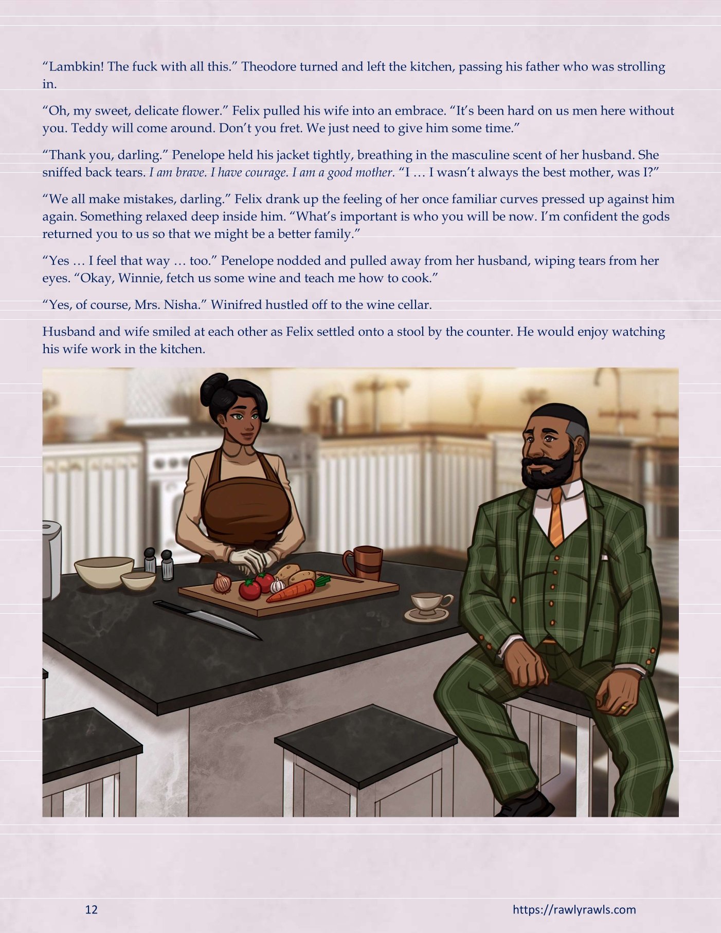 A Mother Returned [Eronautics, RawlyRawls] Chapter 1 - Part 1 - Page 12