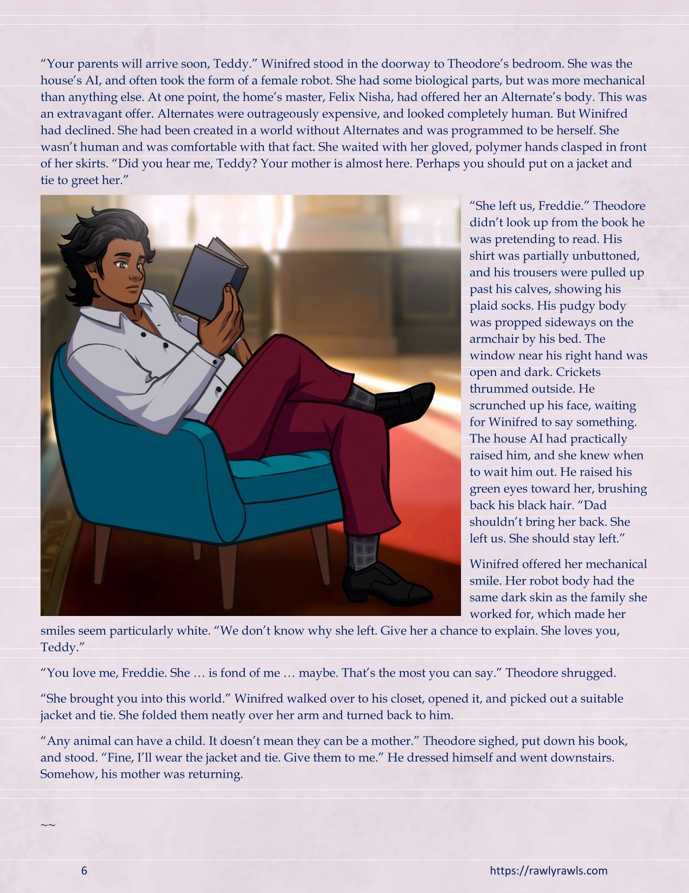 A Mother Returned [Eronautics, RawlyRawls] Chapter 1 - Part 1 - Page 6