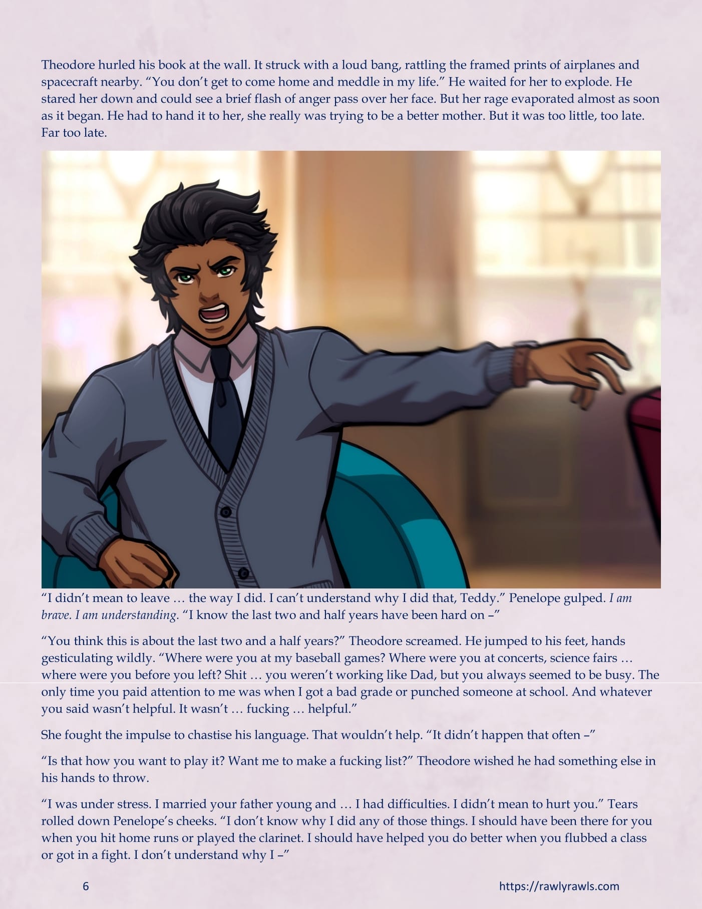 A Mother Returned [Eronautics, RawlyRawls] Chapter 2 - Part 1 - Page 6