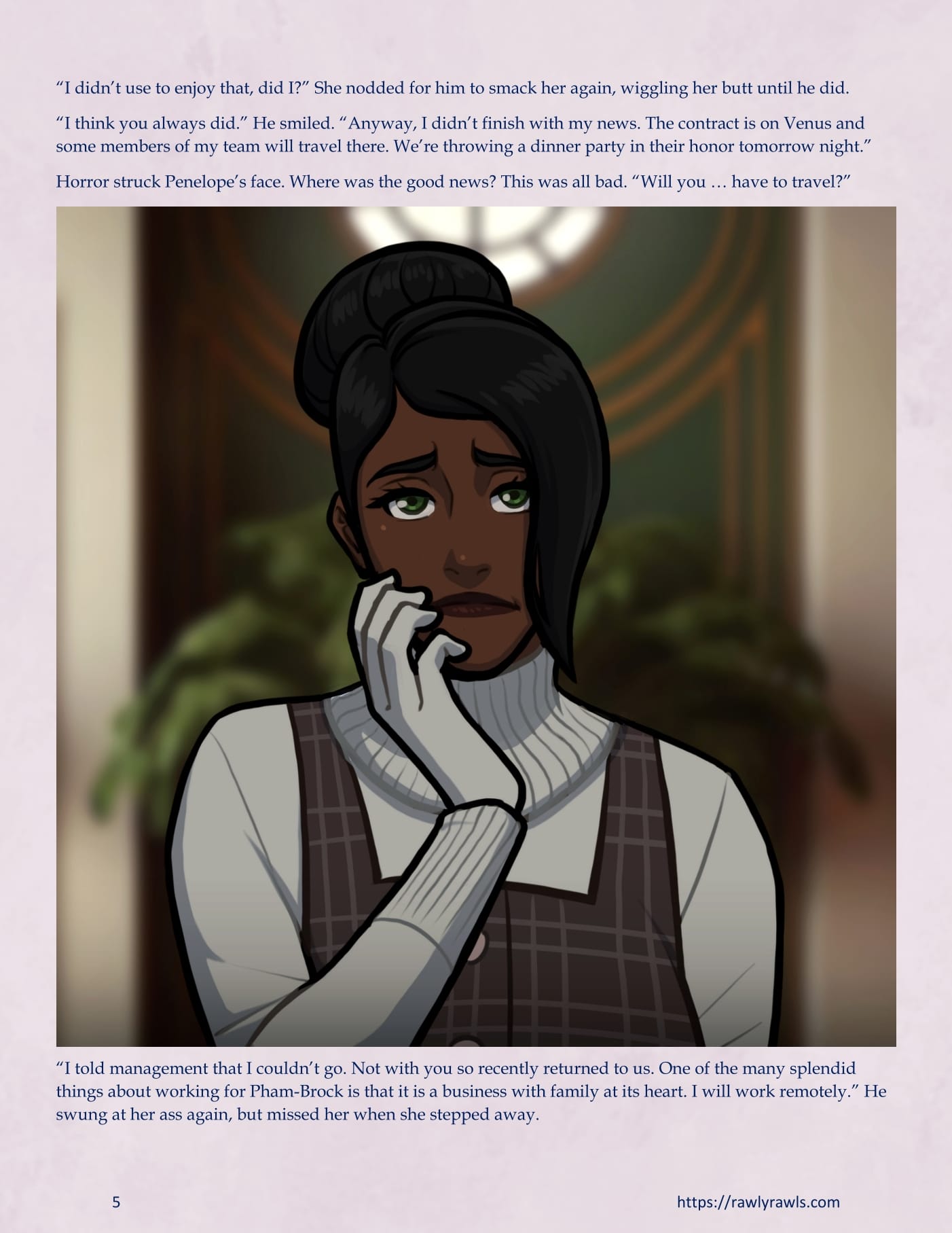 A Mother Returned [Eronautics, RawlyRawls] Chapter 2 - Part 2 - Page 5