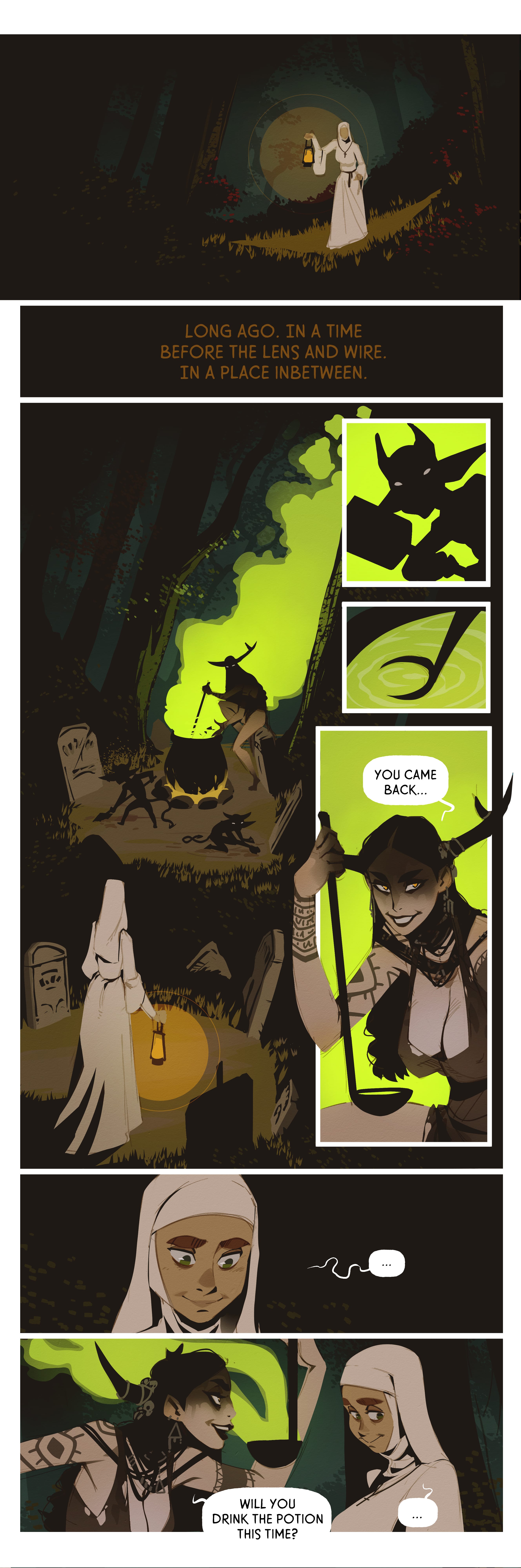 The Witch & The Nun [InCase] Chapter 1 - Page 1