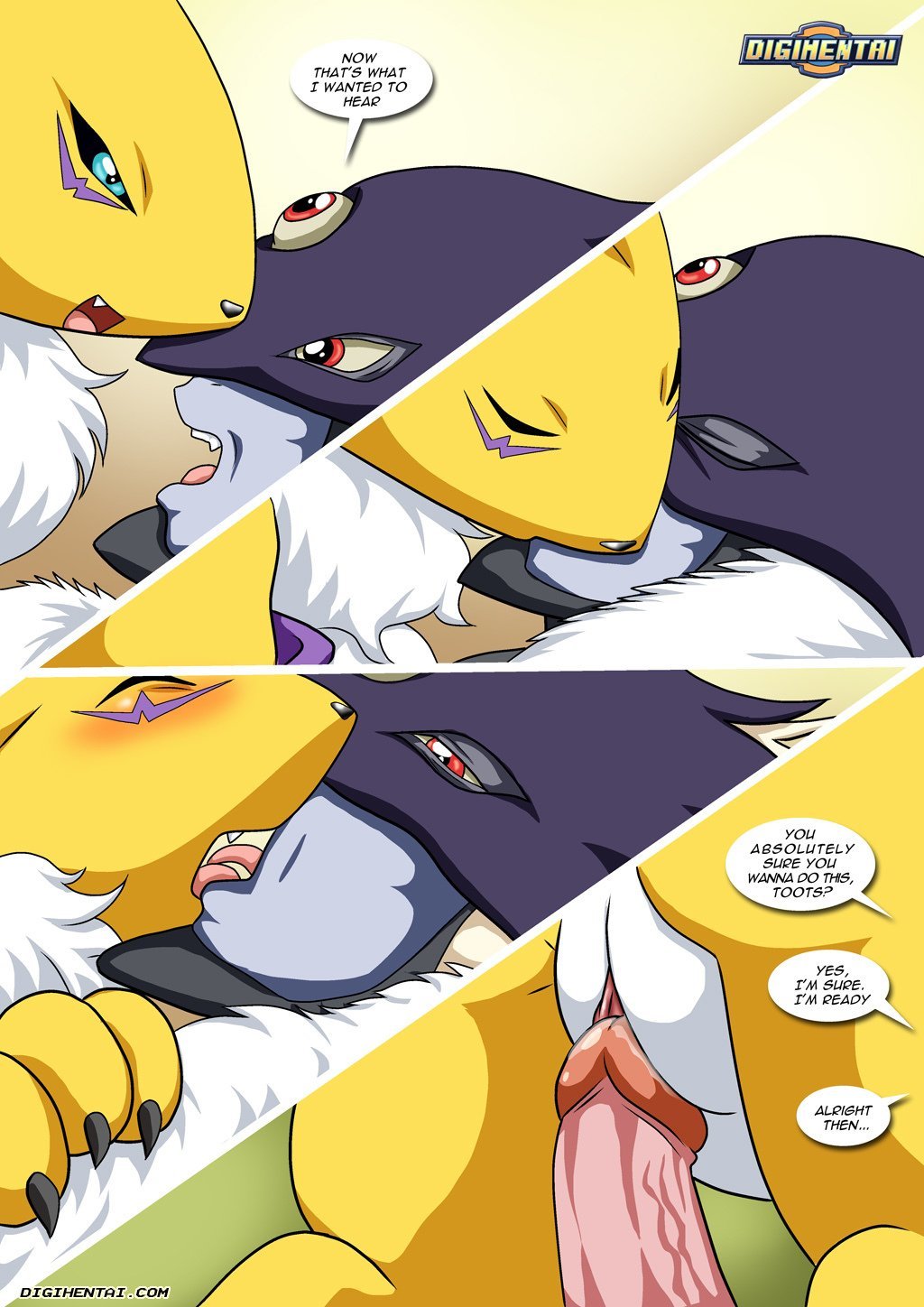 Renamon's First Time (Digimon) [PalComix] Chapter 1 - Page 11