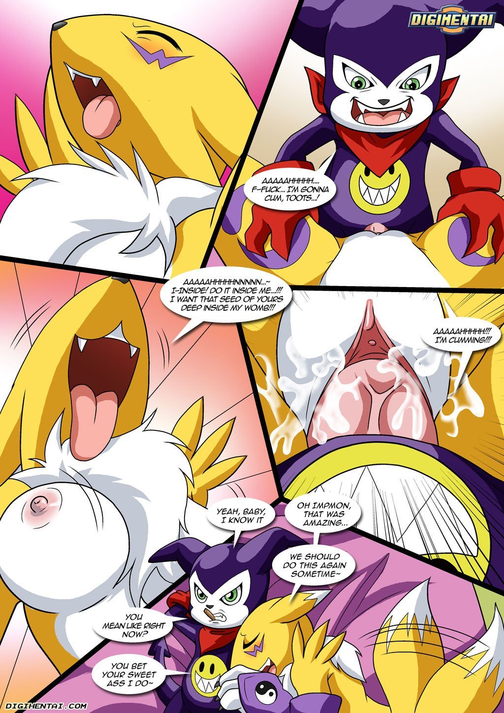 Renamon's First Time (Digimon) [PalComix] Chapter 1 - Page 18