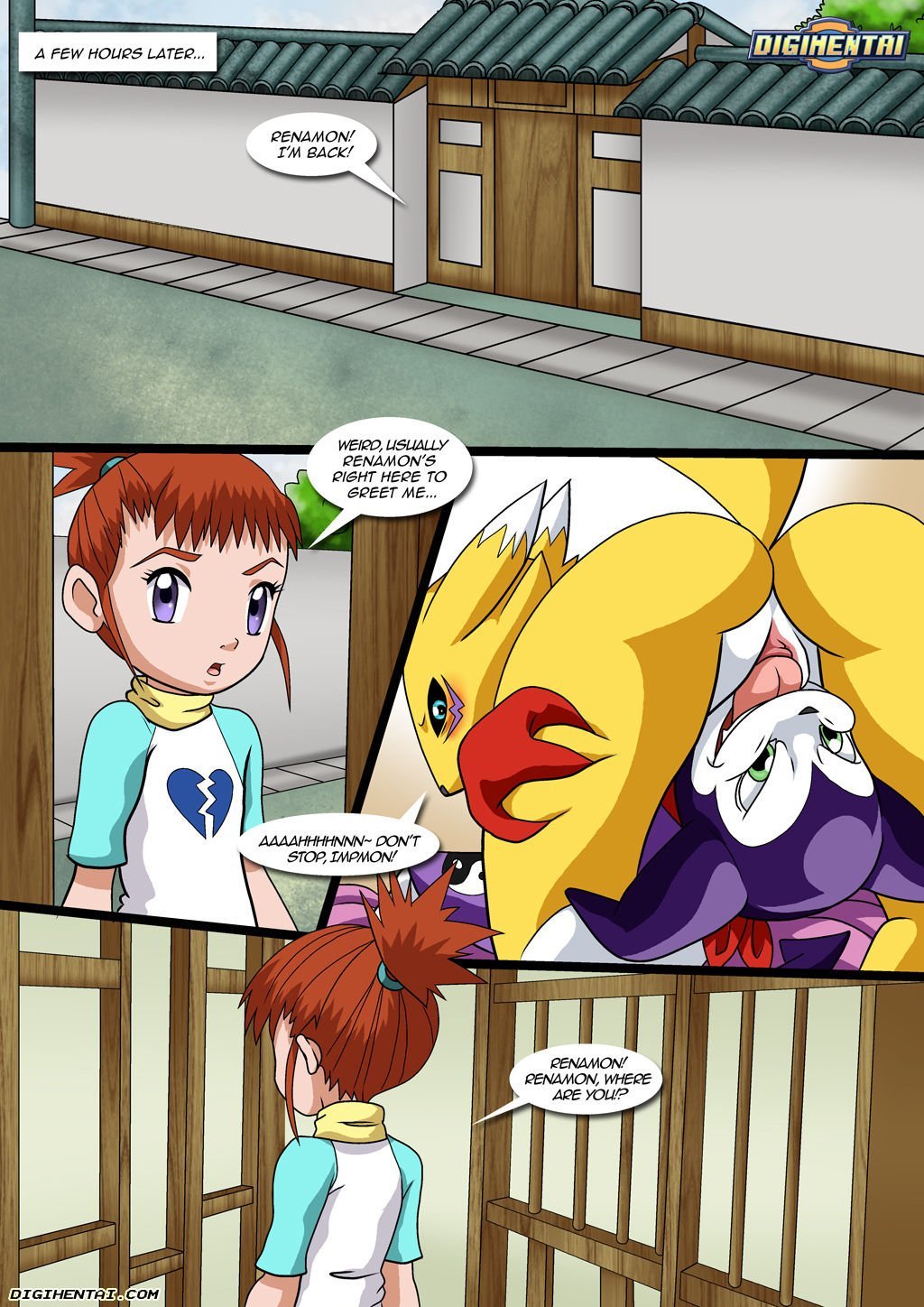 Renamon's First Time (Digimon) [PalComix] Chapter 1 - Page 19