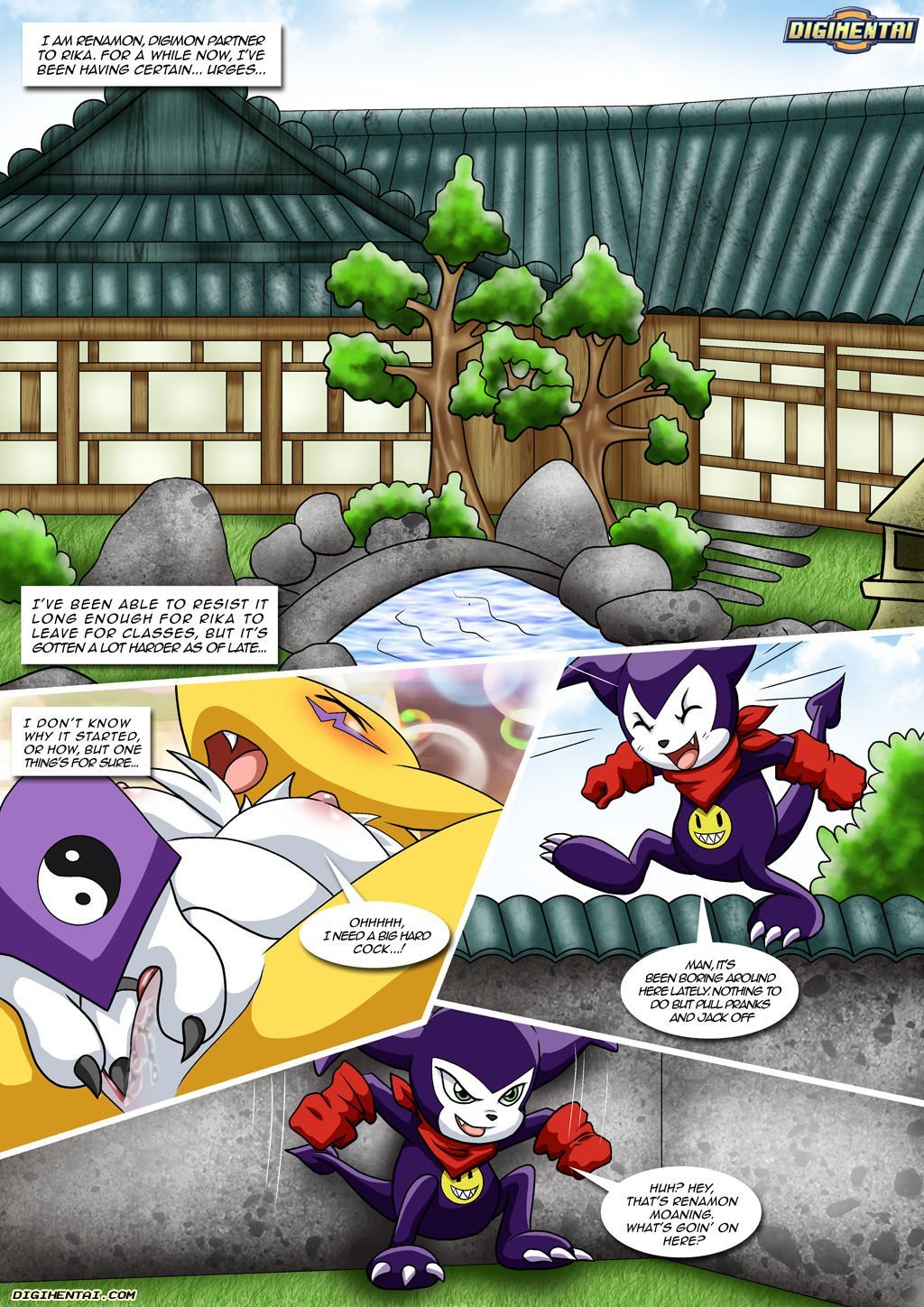 Renamon's First Time (Digimon) [PalComix] Chapter 1 - Page 2