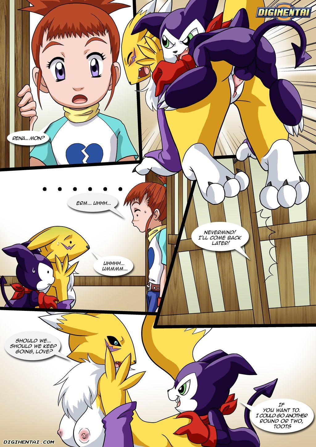 Renamon's First Time (Digimon) [PalComix] Chapter 1 - Page 20