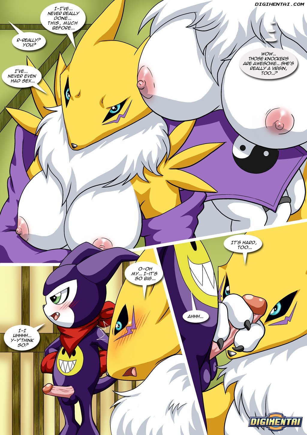 Renamon's First Time (Digimon) [PalComix] Chapter 1 - Page 4