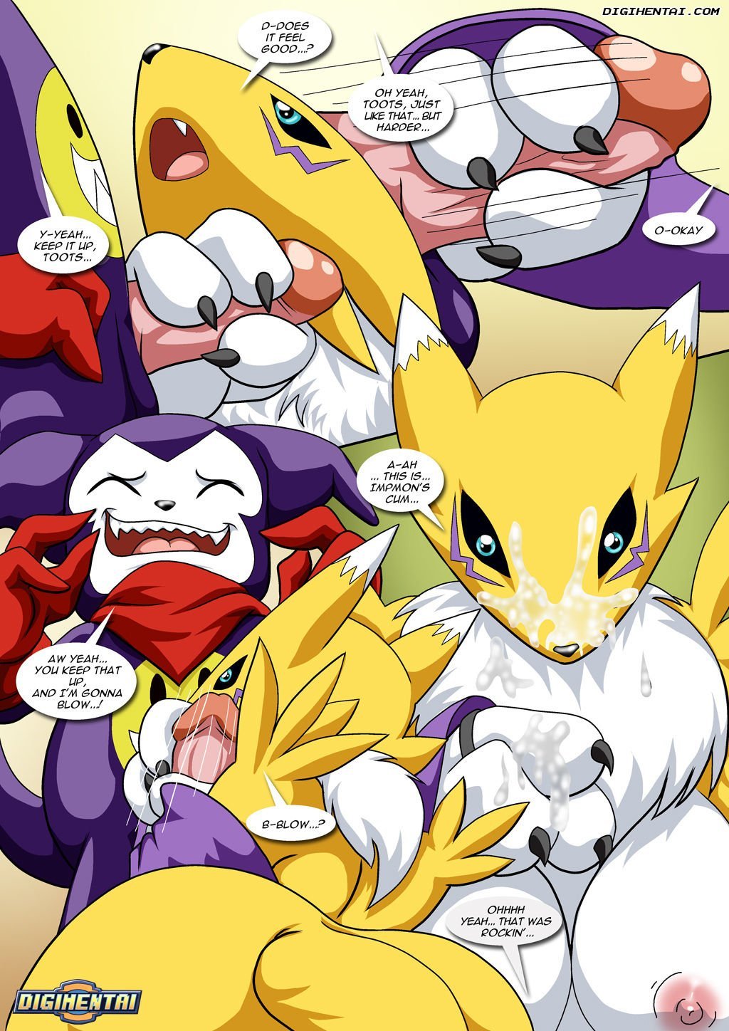 Renamon's First Time (Digimon) [PalComix] Chapter 1 - Page 5