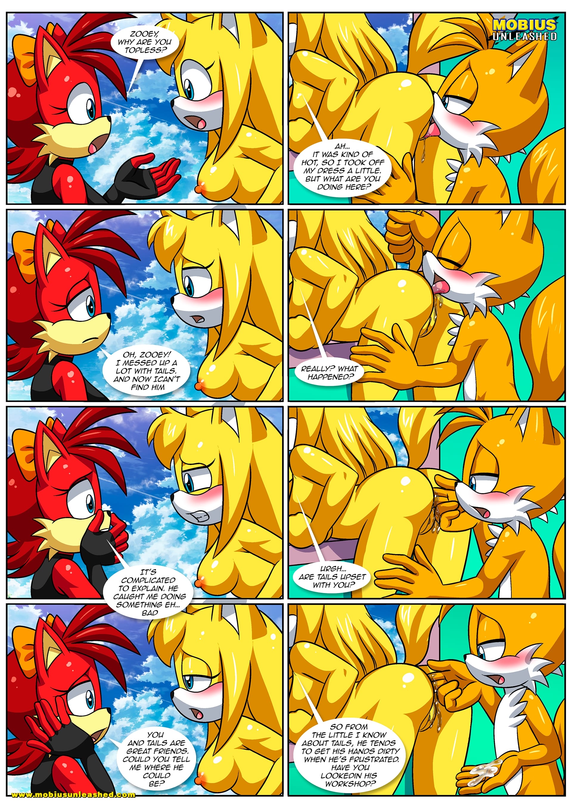 Let Me Love You (Sonic The Hedgehog) [Palcomix] Chapter 1 - Page 15