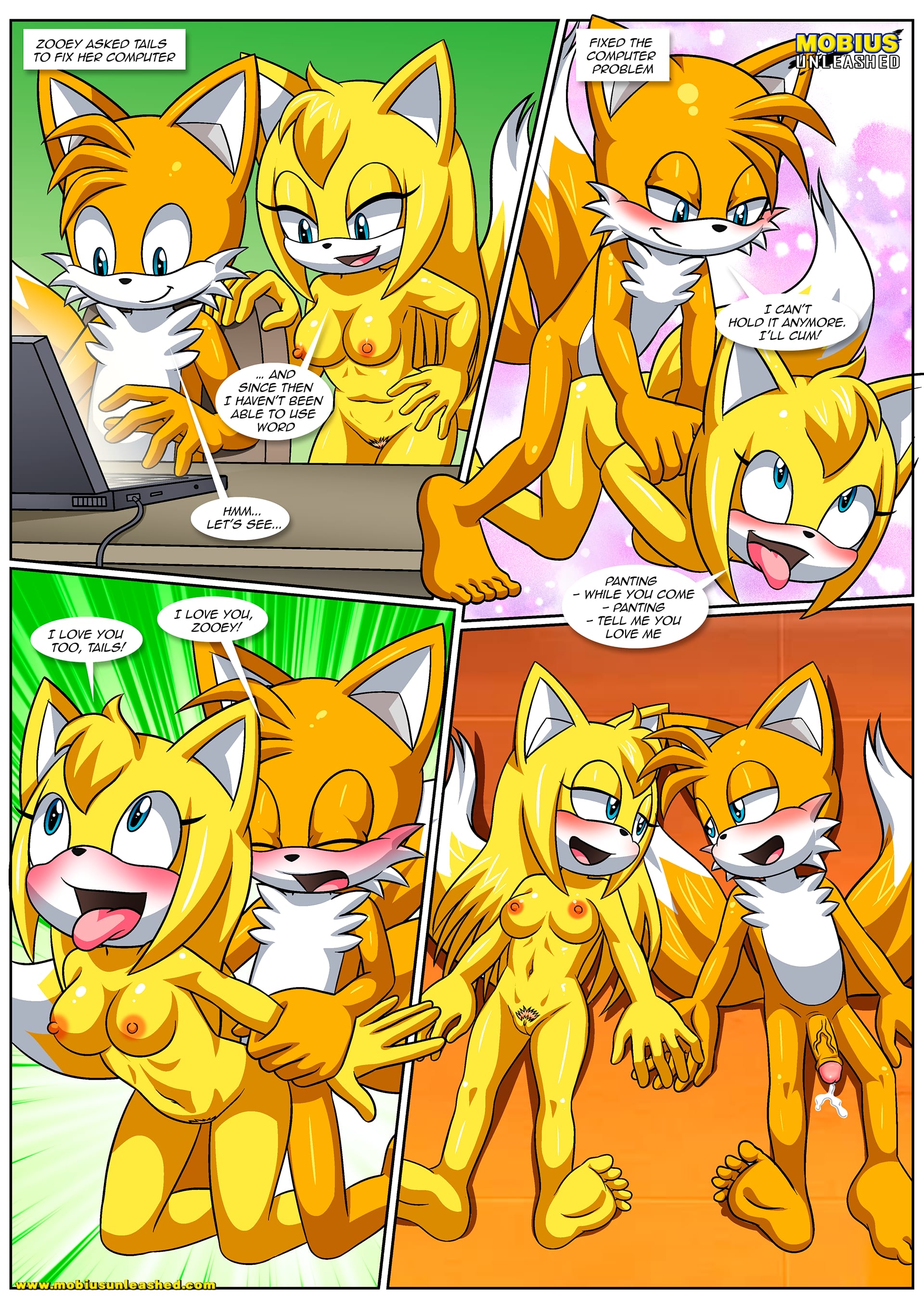 Let Me Love You (Sonic The Hedgehog) [Palcomix] Chapter 1 - Page 18